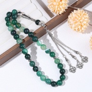 Youjia Jewelry Hot Sale 33 Agate Muslim Rosary Beads Worship Praise Beads Middle East Holiday Gift B