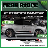 MEGASTORES sticker toyota fortuner sticker trd sportivo accessories toyota fortuner