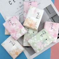 Printed Handkerchief Paper Cherry Blossom Printed Tissue Children Moisturizing Cream Cloud Soft Paper Portable Small Bag Tissue Paper Toilet Paper