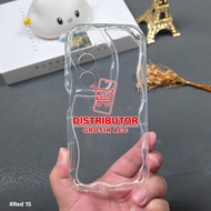 REDMI 15 REDMI 15C CASE MELTING WAVY CLEAR SOFT CASE REDMI 15 REDMI 15C G01