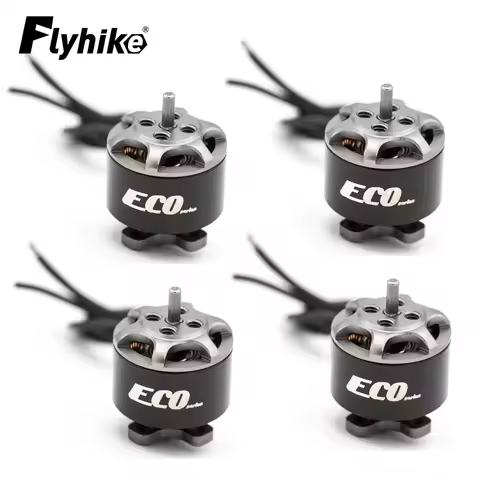 1 / 4PCS EMAX ECO 1106 2~3S 4500KV 6000KV CW Brushless Motor For FPV Racing RC Drone