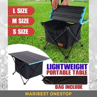 Ready Stock folding tables camping table light barbecue outdoor folding table portable picnic camp m