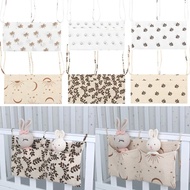 【The-Best】 New Designs Baby Crib Storage Bag Portable Newborn Bedside Headboard Hanging Organizer Bag Baby Diaper Bag Kids Toys Storage Bag