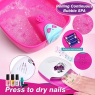 Golray Kit de spa y uñas para niños, regalo para niñas de 5, 6, 7, 8 a 12 años, juguetes de manicura