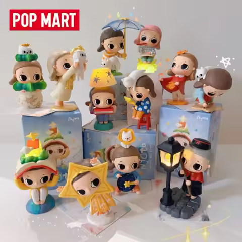 Hot Genuine Popmart Nyota We Are All Stars Series Blind Box Figures Model Desk Ornament Mystery Surp