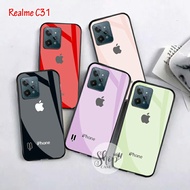 Softcase Glass Realme C31 - Case Realme C31 - Casing Realme C31 - Softcase Realme C31 - Sarung HP Re