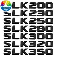 台灣現貨賓士SLK200 SLK250車尾門後備箱裝飾車標貼 數字字母排量標A180 GLA CLK w211 w204
