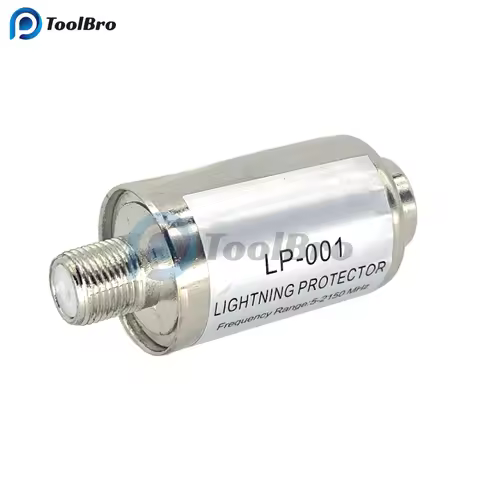 Lighting Protector Coaxial Satellite TV Lightning Protection Devices Satellite Cable Antenna Lightni