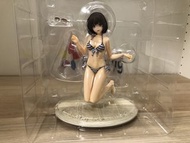 日版 GSC 不起眼女主角培育法 加藤惠 泳裝 PVC  （  二手  ）