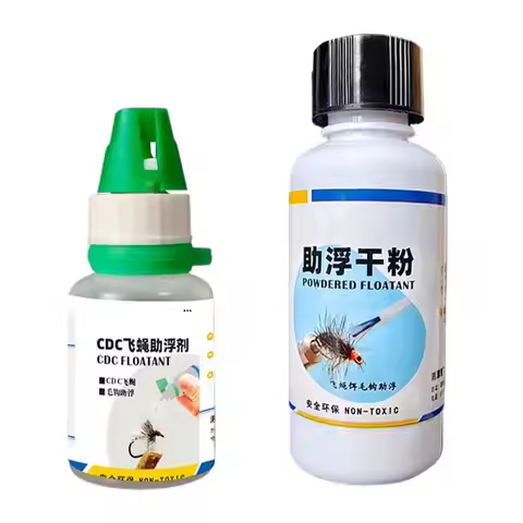 Dry Fly Powder Floating aid Fishing Bait Powder Long-Lasting Fly Fishing floatant Fly Tying Powder F