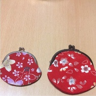 Japanese Patterned Kiss-Lock Wallet