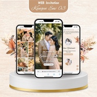 Digital Wedding Website Invitation - Online Thanksgiving & Circumcision Invitation - WEB KANGEN ENV 