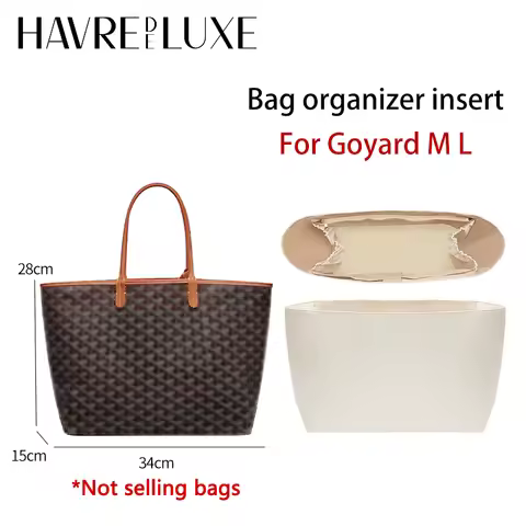 Bag Organizer Insert For Goyard Bag Nylon Material Waterproof Durable Bag Support Storage Inner Modi