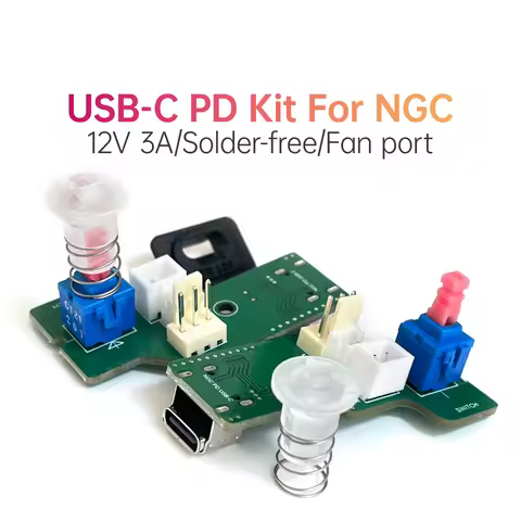 USB Type-C Power Adapter Compatible with DOL-001/DOL-101 Gamecube Consoles Supporting the PD Chargin