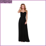 Women Dress Halter Sleeveless Backless Multiple Strap Design Party Dress Wedding Banquet Festival Lo