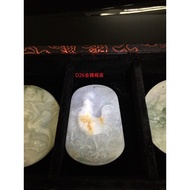 Jade Pendant Burmese D26 Golden Rooster Announcement H26 Safe Buckle K26 Rat Laibao