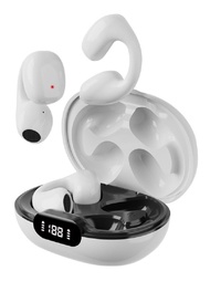 Wireless Earbuds,Wireless Ear Clip Bone Conduction Headphones,Open Sport Bone Earbuds,Bluetooth 5.3