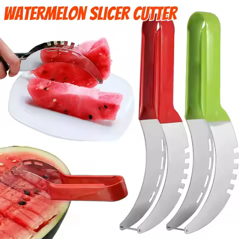 Watermelon Cutting Stainless Steel Watermelon Cutting Multifunctional Slicer Watermelon Cutting Tool