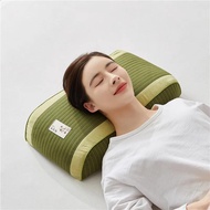 New Stone Washed Buckwheat Double-Piece Neck Pillow Buckwheat Improve Sleeping Nap Small High Pillow