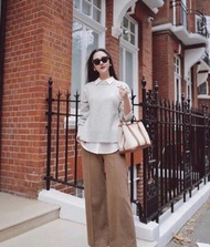 Hermes Garden Party 30 帆布拼皮手袋