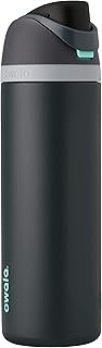 Owala FreeSip Insulated Stainless Steel Water Bottle with Straw for Sports and Travel, BPA-Free, 40o