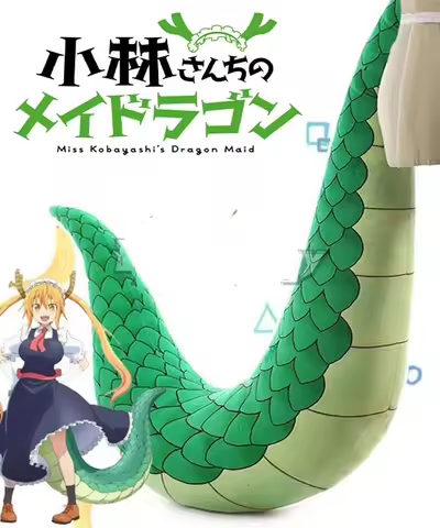 Tail Miss Kobayashi's Dragon Maid Tohru Tail Cosplay Accessory Prop