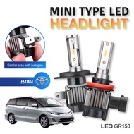 2PCS *1 Year Warranty* Toyota Estima Mini 1:1 Car LED Headlight Headlamp Foglight 4300K/6000K H7 H8/
