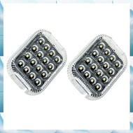 [G V W E] Connect HD LED Interior Cargo Dome Light 1 Pair Interior Cargo Dome Light for 2013-2022  T