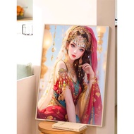 Cross Stitch Cross Stitch Precise Print Cross Stitch Thread Style Western Princess Kit