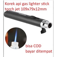 Gas lighter stick torch jet 109x79x12mm