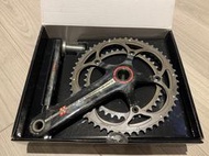 Campagnolo Super Record 11速碳纖維公路車大盤曲柄組 鈦合金軸心 極致性能與輕量化設計