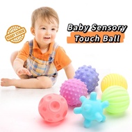 6 Pcs Baby Sensory Ball Soft Teether Early Education Toys Manhattan Baby Accessories Soft Teether Ba