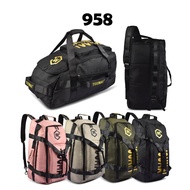 MillietBags.id-Gym Backpack 958 Carry Backpack Duffel Bag Men's Bag & 2-In-1Wanita-Carry Duffel Bag