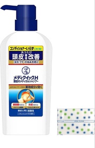 🇯🇵日本直送🇯🇵2件包順豐智能櫃日本限定出品萬秀雷敦頭皮護理 濕疹 頭瘡 頭皮炎症藥用洗頭水 MediQuick H Shampoo 320ml 🧴