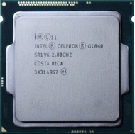 Intel Celeron G1840 雙核CPU / 1150腳位/ 2.8G / 2M快取、內建顯示