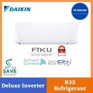 DAIKIN R32 Deluxe Inverter Wall Mounted FTKU Series 1.0HP - 2.5HP
