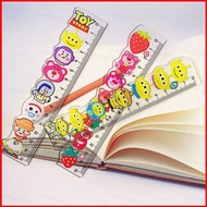 ST1 Toy Story Alien Lotso Acrylic Ruler Cartoon Anime Periphery Transparent Ruler Student Ruler 15CM