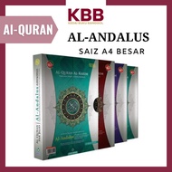 [KARYA BESTARI] AL-QURAN AL-ANDALUS WAQAF IBTIDA PERJILID PERKATA SAIZ A4 BESAR