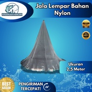 2.5 M (8feet) Nylon Throwing Net/8Ft 2.5 meter Nylon Throwing Net Fish Shrimp