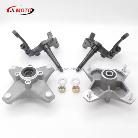 OEM Full Set Left/Right Knuckle Spindle With Wheel Hub Fit For YAMAHA Banshee Warrior RAPTOR ATV YFZ
