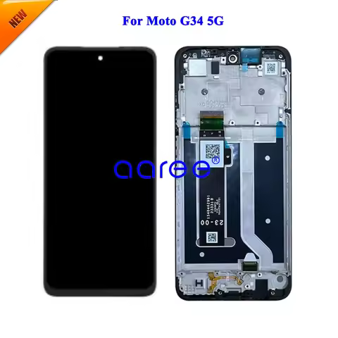 LCD Screen Display For Motolora Moto G34 5GLCD Display For Moto G34 5G Display LCD Screen Touch Digi