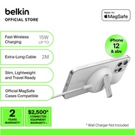 Belkin WIA004bt BoostCharge Pro Portable Wireless Charger Pad with MagSafe 15W without adapter (iPho