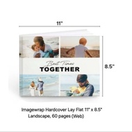 Photobook - Imagewrap Hardcover Lay Flat 11" x 8.5" Landscape, 60 Pages (Web)
