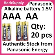 [20pcs][Authentic] Panasonic AA / AAA Extra Heavy Duty Alkaline Battery 1.5V [Energizer Equivalent][