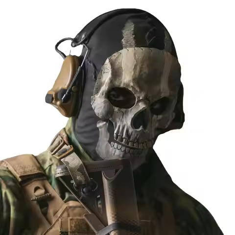 Ghost Balaclava Skeleton Ski Mask Ghost Mask Halloween Cosplay Costume Ghost Balaclava Scream Windpr