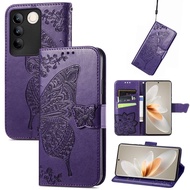Vivo V27 5G Flip Case For Vivo V27e V25e V25 V27 Pro V27Pro V25Pro V 25 V 27 VivoV27 5G Wallet Cases