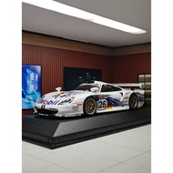 1/43 Mini Cut Porsche 911 GT1 Mobil Coating Alloy Car Model Racing Car Original Package Original Box