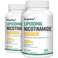 Liposomal NR - NAD Plus - NMN 2000mg - 60 Tablets - Anti-Aging - Cell Repair - Nicotinamide Riboside