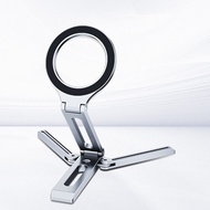 พับได้ขาตั้งโทรศัพท์ M-Agnetic 360 ° หมุนได้สองตอนที่วางโทรศัพท์โทรศัพท์มือถือสำหรับโต๊ะรถยนต์ท่องเท