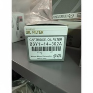 Oil filter (oil filter) cx5, mazda 3, mazda 6, cx3, mazda 2 B6Y114302A